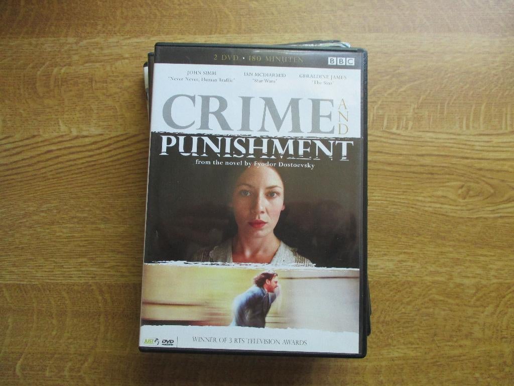 john simm: crime and punishment -2 dvd's- (17), Alle leeftijden, Verzenden, Zo goed als nieuw