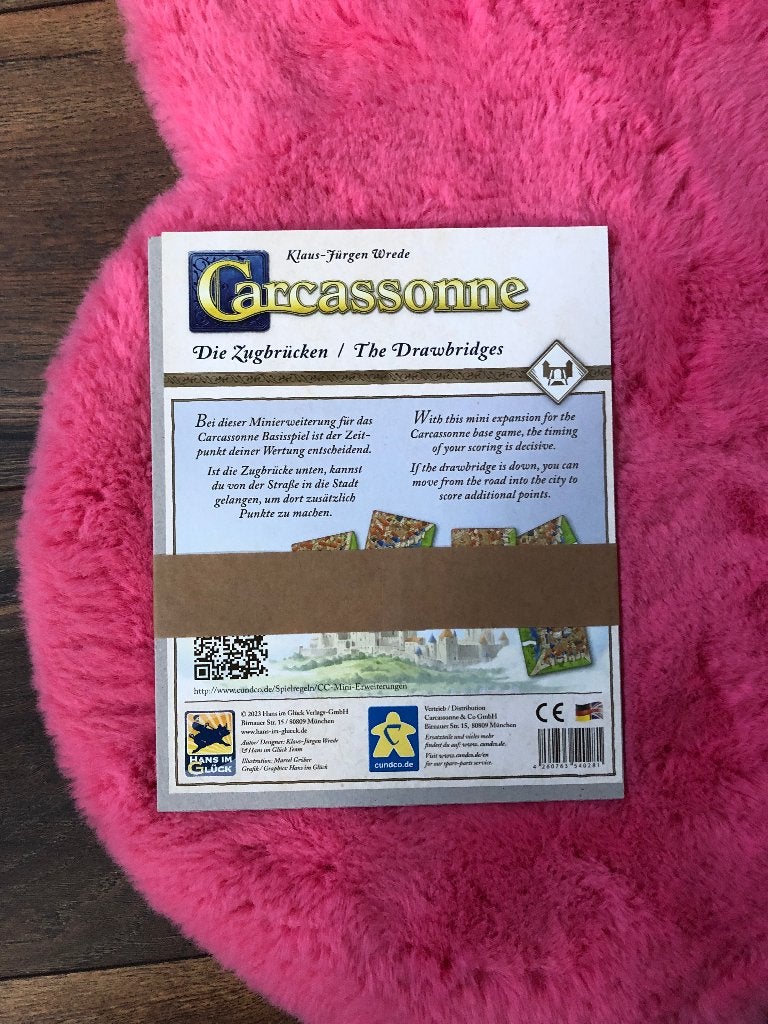 Carcassonne | drawbridges | promo, Hobby en Vrije tijd, Gezelschapsspellen | Bordspellen, Vijf spelers of meer, Ophalen of Verzenden