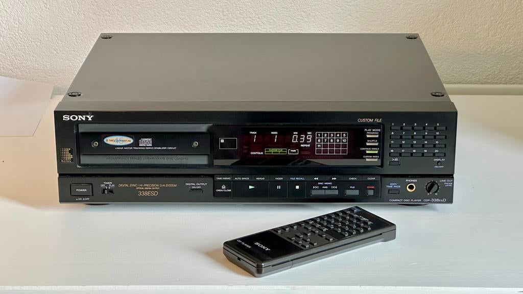 Sony CDP-338esd Klassieke CD speler, Audio, Tv en Foto, Cd-spelers, Ophalen, Gebruikt, Sony