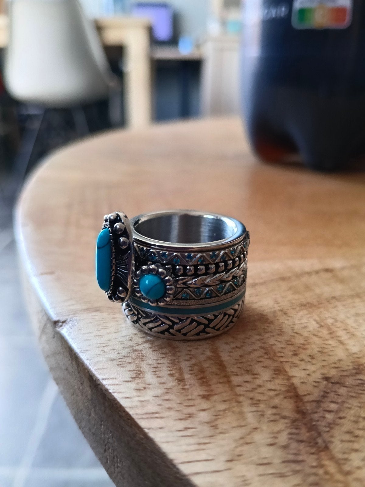 ixxxi ring 17, Sieraden, Tassen en Uiterlijk, Ringen, Ophalen of Verzenden, Zo goed als nieuw, 17 tot 18, Dame