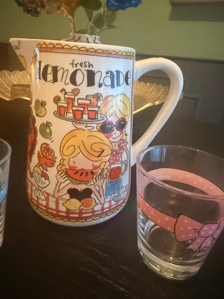 Blond Amsterdam Sapkan + 2 glazen, Huis en Inrichting, Keuken | Servies, Blond Amsterdam, Overige typen, Ophalen of Verzenden