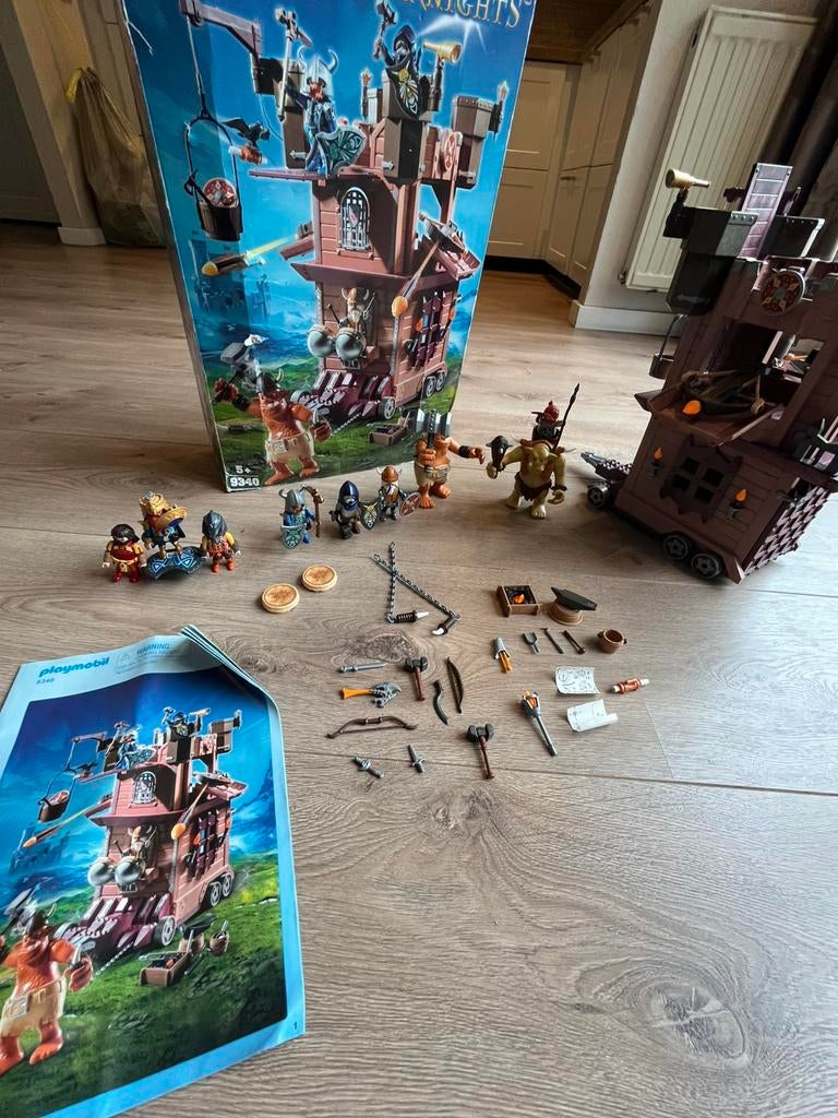 Playmobil Knights- 9344 -9340 -9343, Ophalen of Verzenden, Zo goed als nieuw