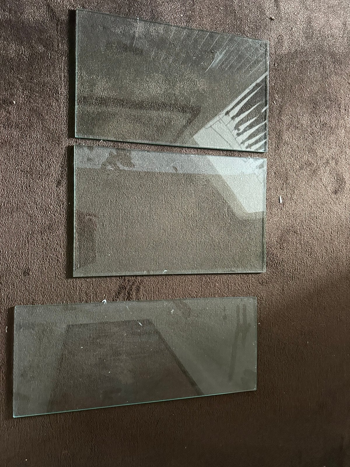 Geslepen glasplaten, Doe-het-zelf en Verbouw, Glas en Ramen, Ophalen of Verzenden, Minder dan 80 cm, Glasplaat