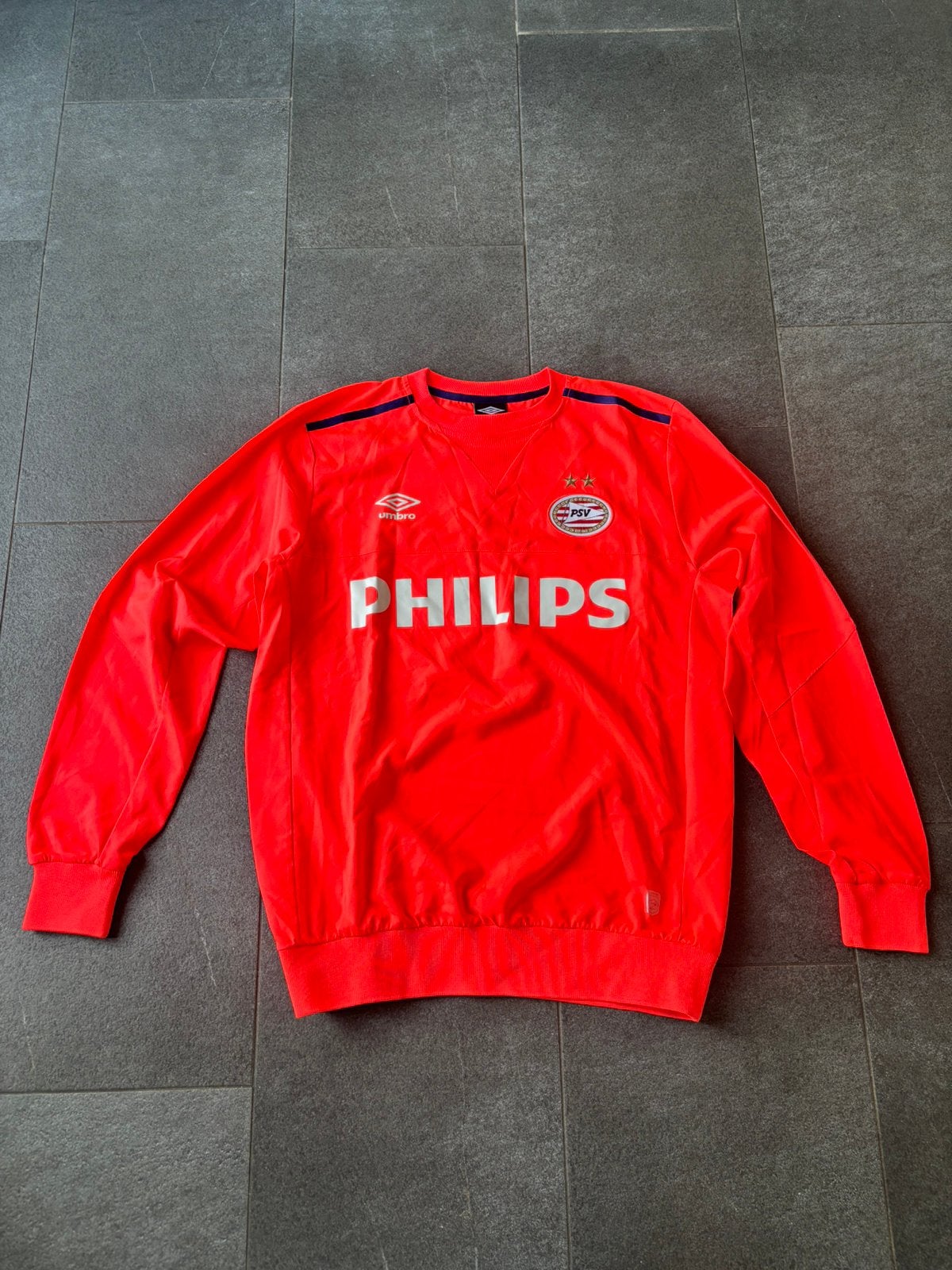 PSV Trainingssweater (Oranje/Koraal) 2015/2016, Maat M, Ophalen, Gebruikt, Overige typen