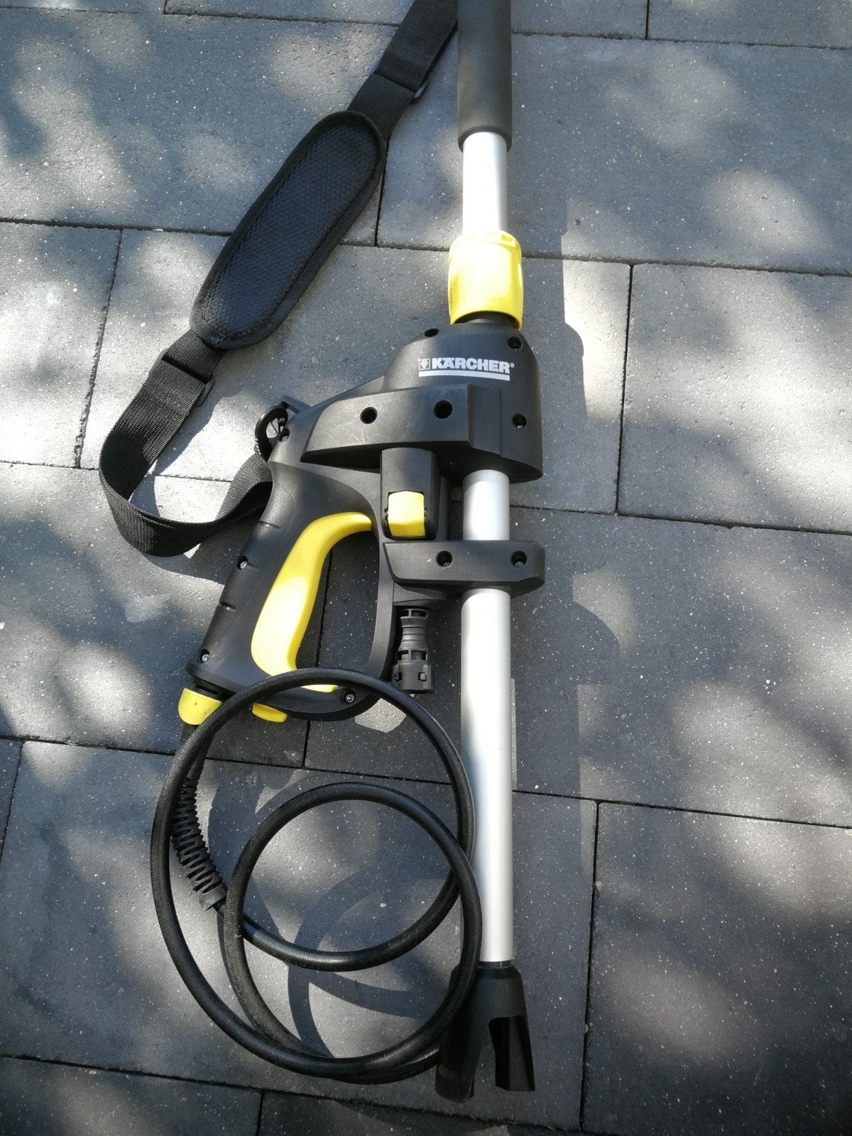Karcher telescoop lans 3,70 meter uitschuifbaar z.g.a.n., Ophalen, Zo goed als nieuw, Karcher