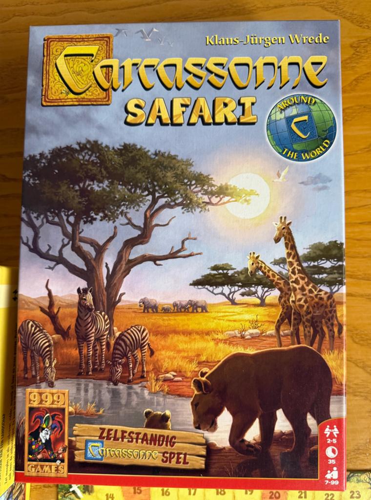 Carcasson Safari ( nieuw), Hobby en Vrije tijd, Gezelschapsspellen | Bordspellen, Ophalen of Verzenden, Nieuw
