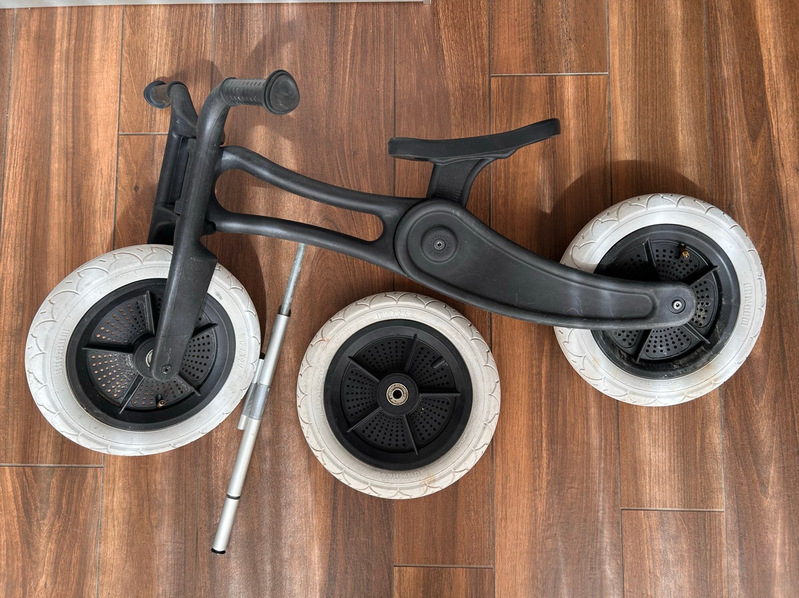 Wishbone Bike 3-in-1 Loopfiets Zwart, Ophalen, Gebruikt, Loopfiets