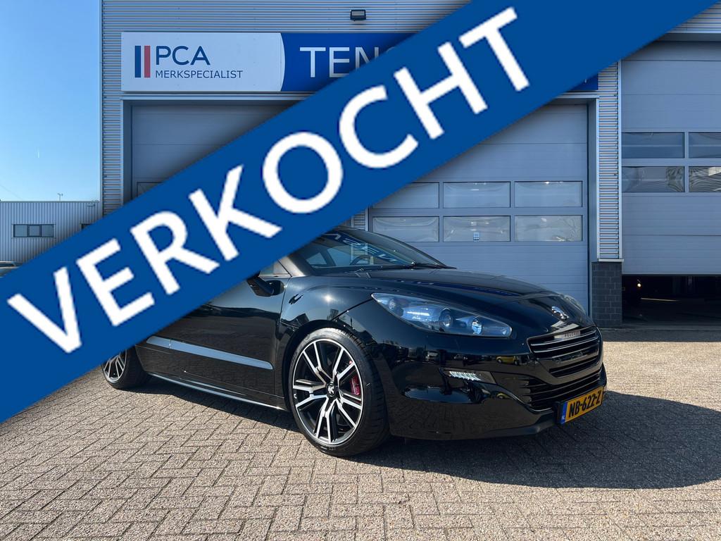 Peugeot RCZ 1.6 THP R 272PK | Navigatie | DAB | JBL sound |, Gebruikt, 4 cilinders, 4 stoelen, Zwart
