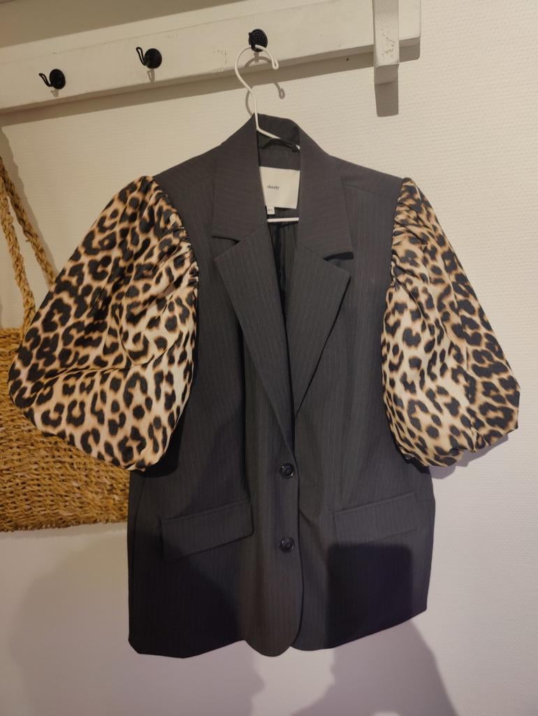 Shoeby blazer met luipaardmouwen, Ophalen of Verzenden