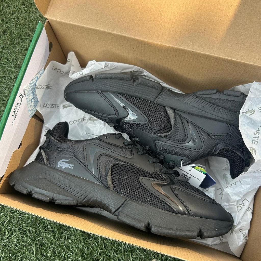 Lacoste schoenen, Kleding | Dames, Ophalen of Verzenden, Zo goed als nieuw, Zwart, Sneakers of Gympen