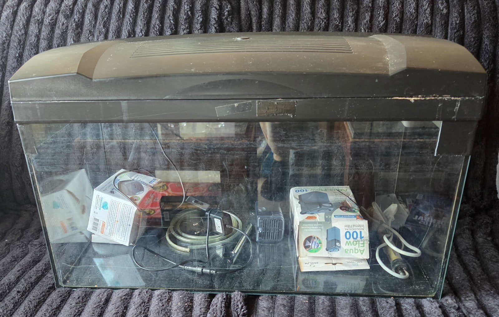 aquarium te koop, Ophalen of Verzenden, Gebruikt, Leeg aquarium