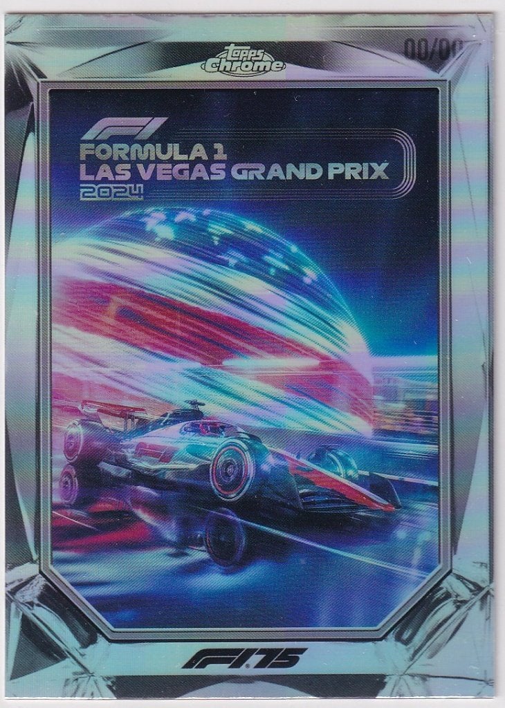 Las Vegas Grand Prix Diamond Drives Refractor #F175-9, Verzenden, Nieuw, Formule 1
