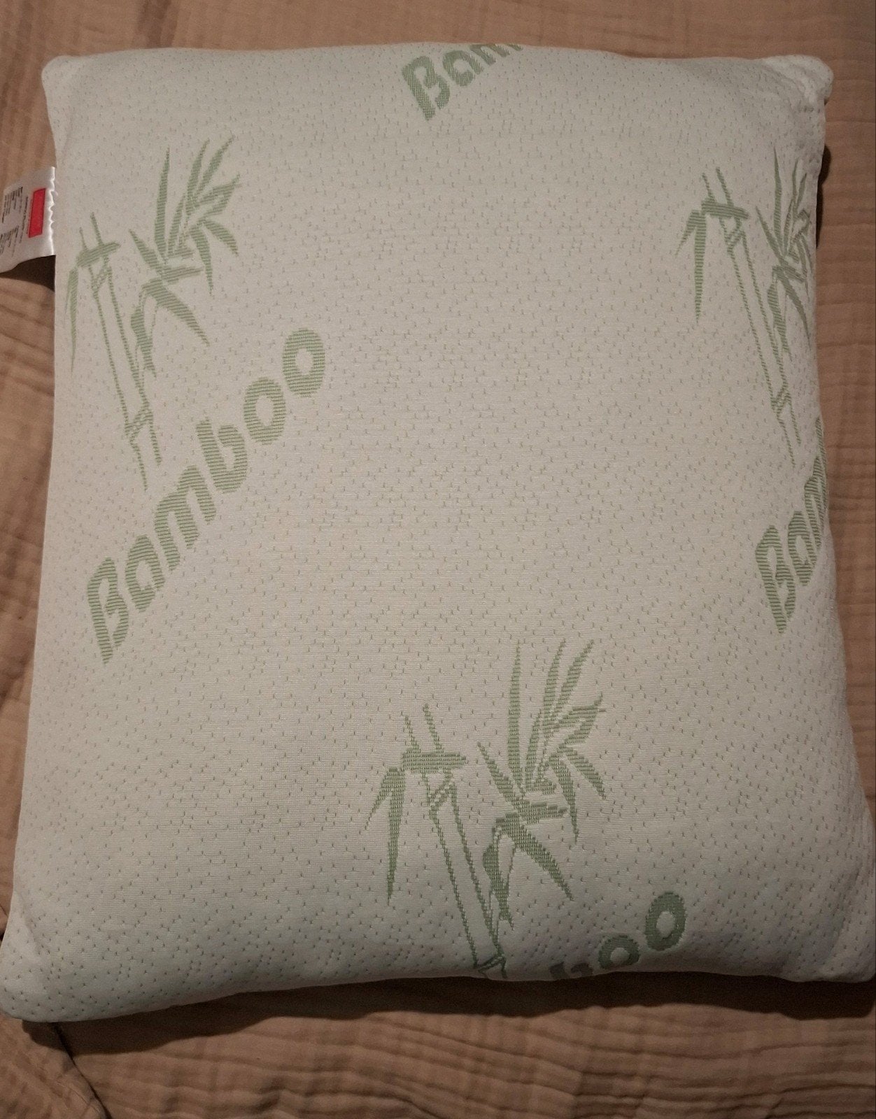 bamboo kussen zgan, Overige merken, Wit, Hoofdkussen, Ophalen of Verzenden