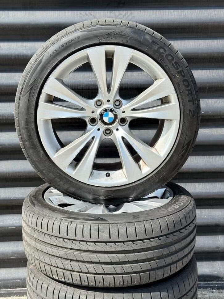 19” Orig BMW X3 X4 F25 F26 Styling 309 de velgen Nwe banden, 245 mm, Banden en Velgen, Nieuw, Zomerbanden