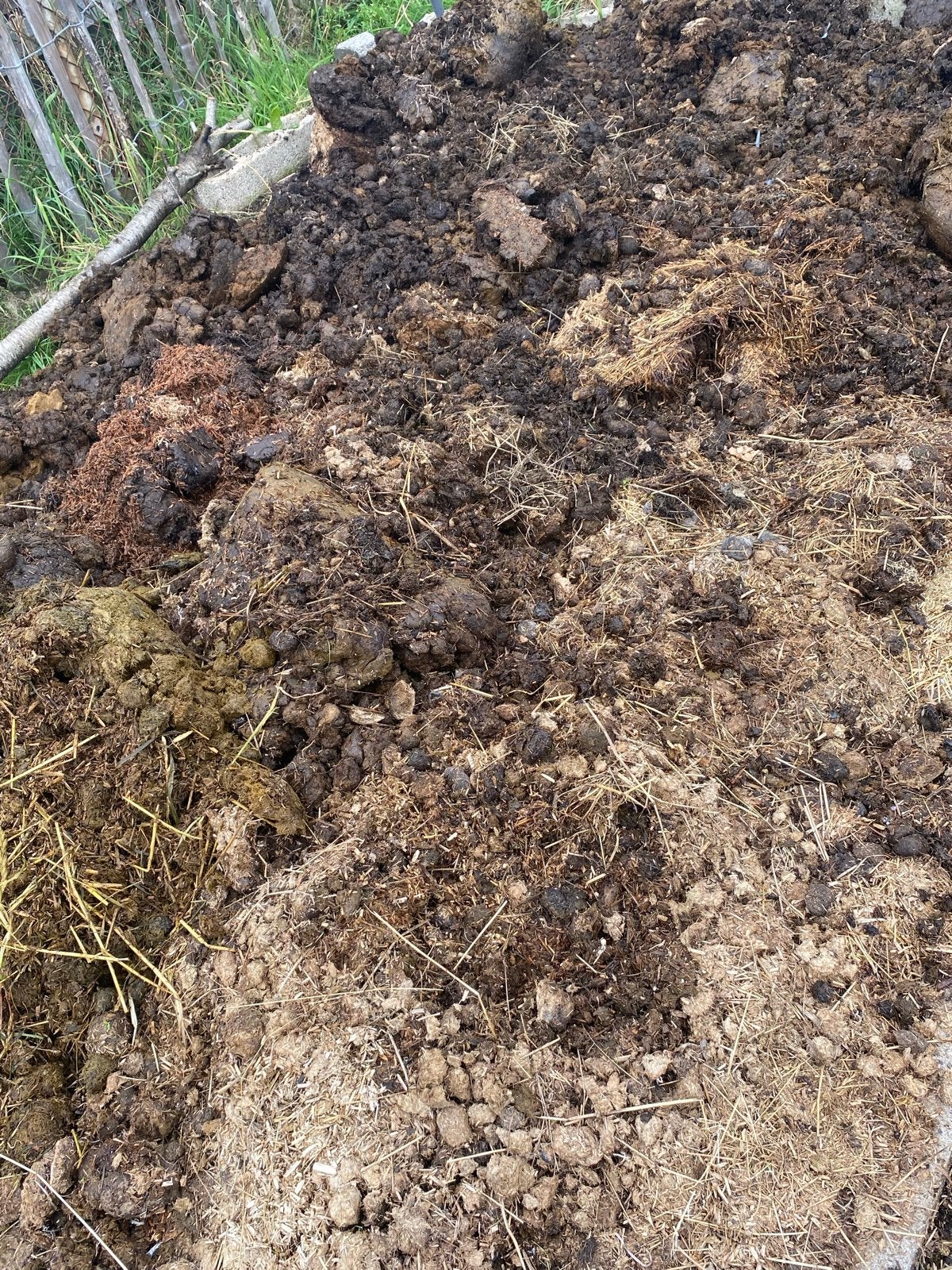 Gratis paardenmest voor uw tuin, Ophalen, Mest