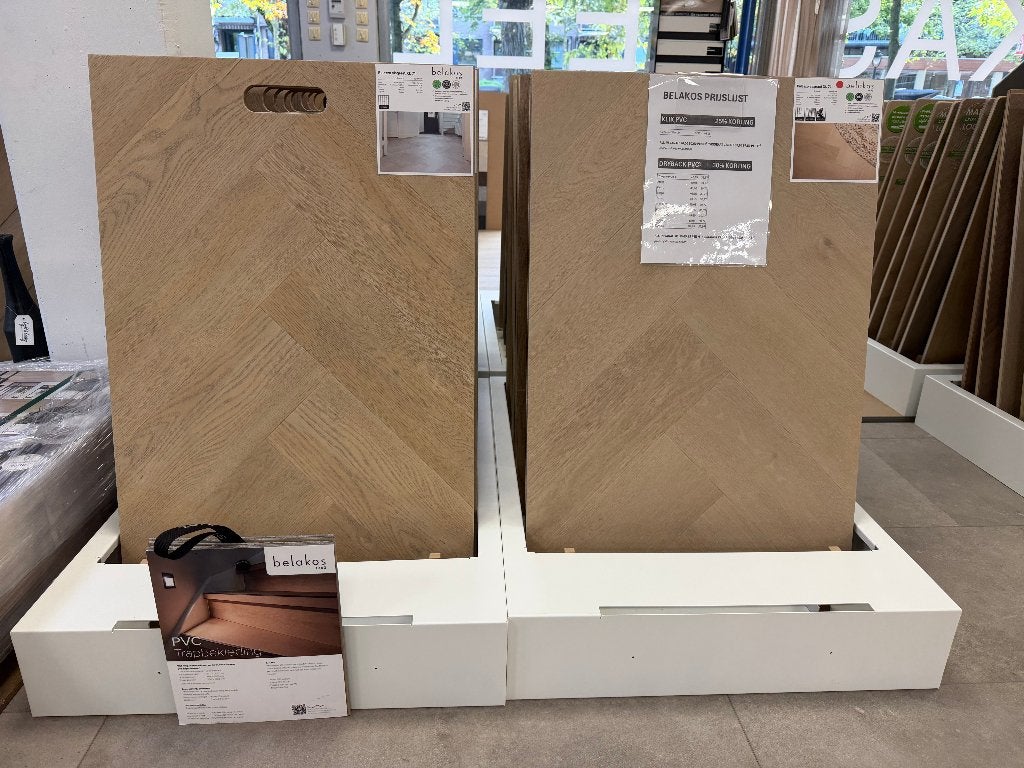 BELAKOS PVC VLOEREN | VISGRAAT | KLIK PVC | PLAK PVC DEALS