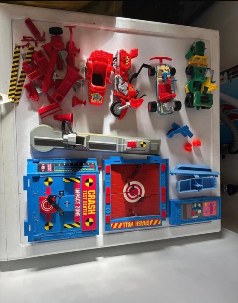 Crash dummies vintage set tyco zeer netjes, G1, Ophalen of Verzenden, Zo goed als nieuw