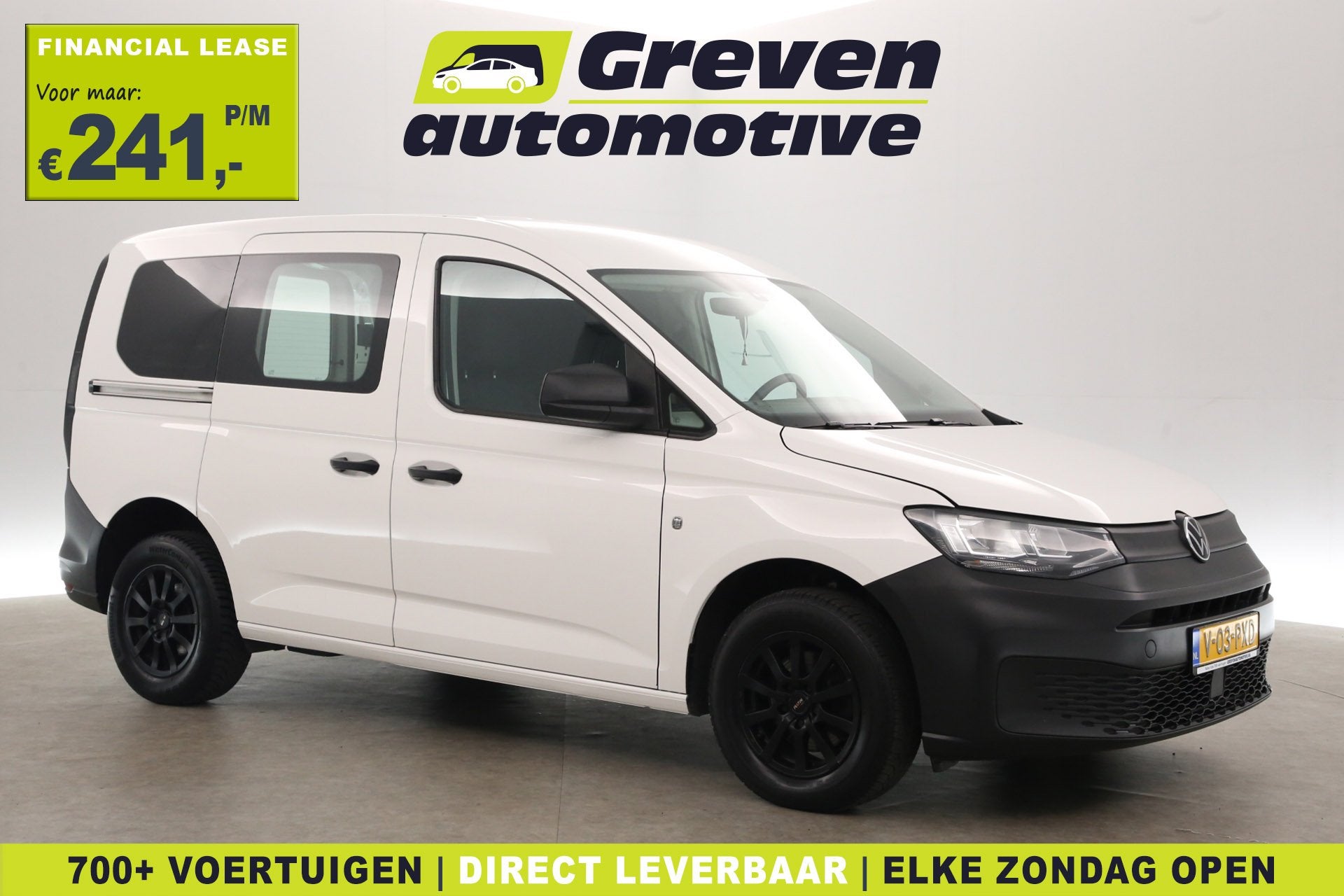 Volkswagen Caddy 2.0 TDI 102PK | Airco | 2xSchuifdeur | Park, Auto's, Bestelauto's, Voorwielaandrijving, Stof, Gebruikt, Euro 6