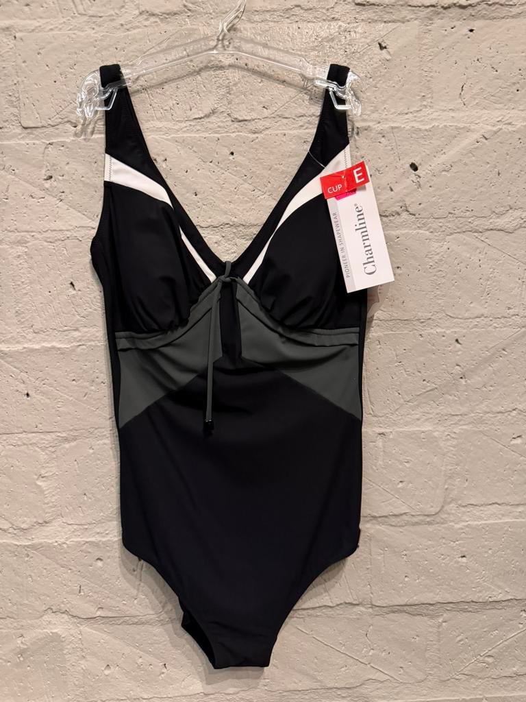 Charmline badpak 38/ 75E NIEUW!! Nu €25, Ophalen of Verzenden, Nieuw, Zwart, Badpak