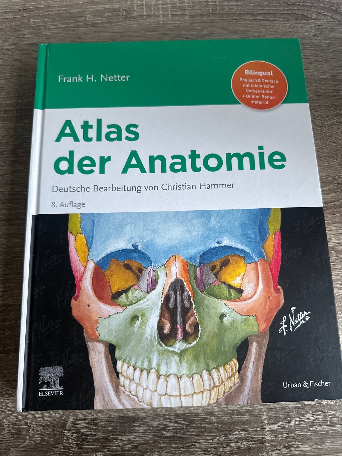 Atlas der Anatomie - Frank H. Netter (8e editie), Ophalen of Verzenden, Beta, WO, Zo goed als nieuw