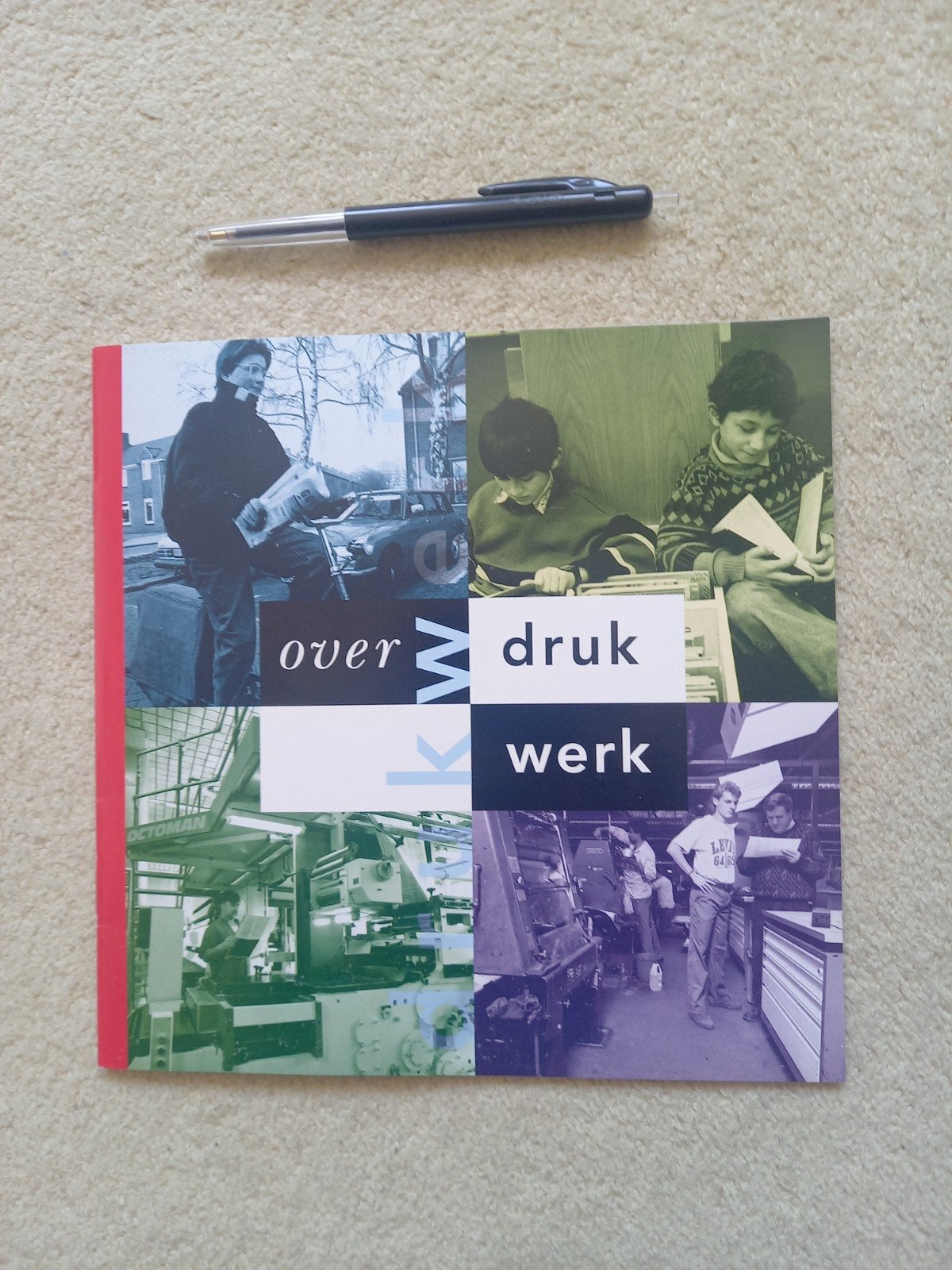 OVER DRUKWERK - 1992, Verzenden, 1980 tot heden, Tijdschrift