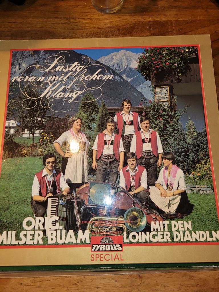 Lustig voran mit frohem Klang - Orig. Milser Buam LP, Cd's en Dvd's, Vinyl | Nederlandstalig, Gebruikt, 1970 - 1979, 12 inch, Ophalen of Verzenden