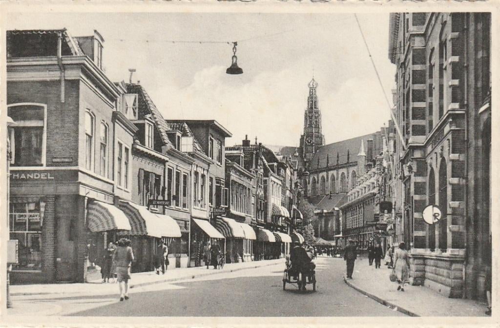 Haarlem  Zijlstraat, Ophalen of Verzenden, 1920 tot 1940, Ongelopen, Noord-Holland