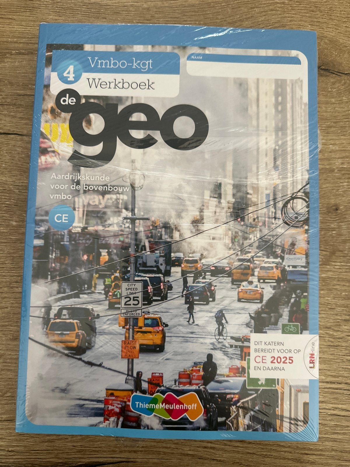 De Geo Werkboek Aardrijkskunde vmbo-kgt 4 bovenbouw, Ophalen of Verzenden, Nieuw, VMBO, Aardrijkskunde