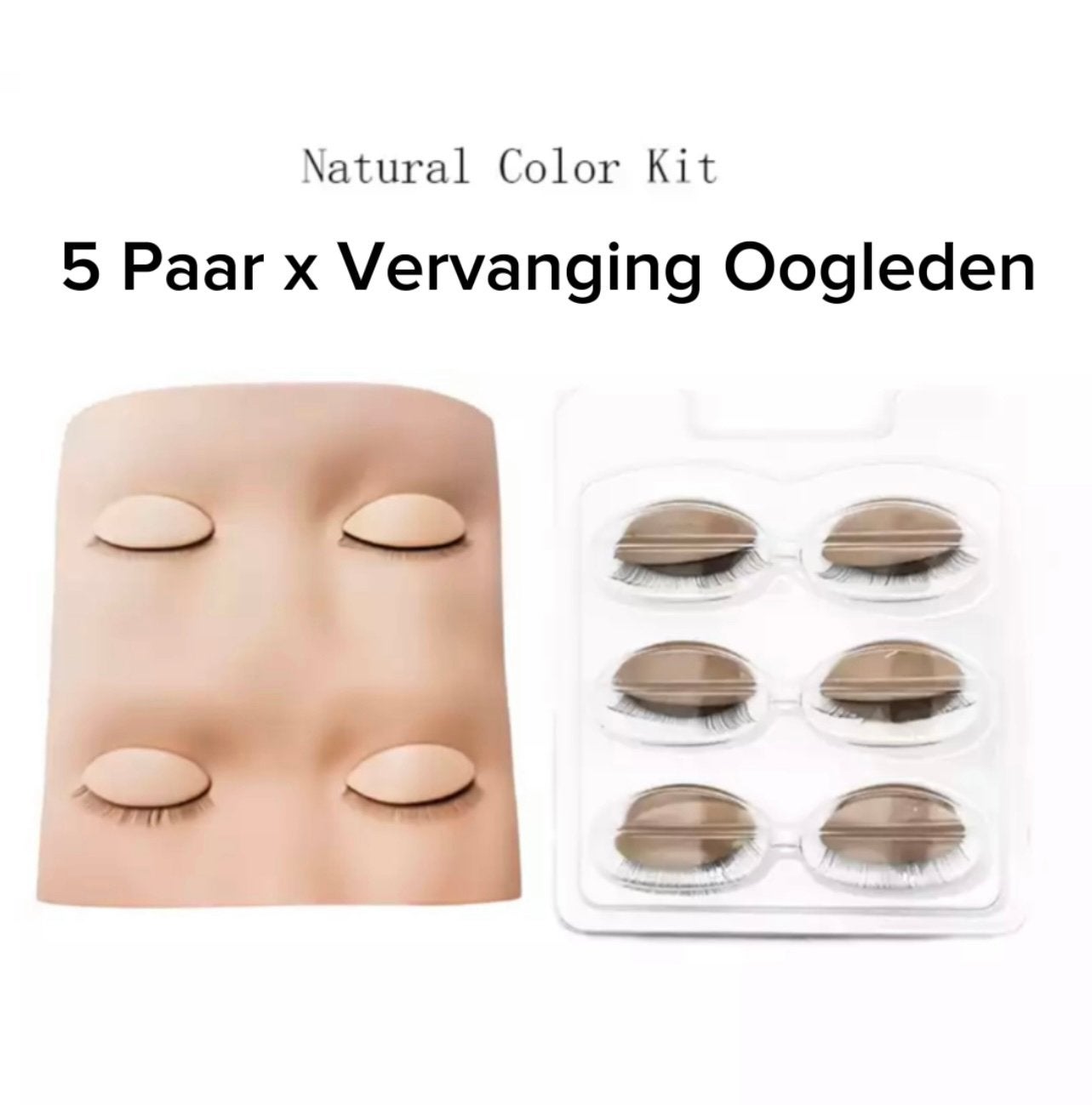 Siliconen Hoofd Voor Wimper Extension., Ogen, ., Nieuw, Ophalen of Verzenden