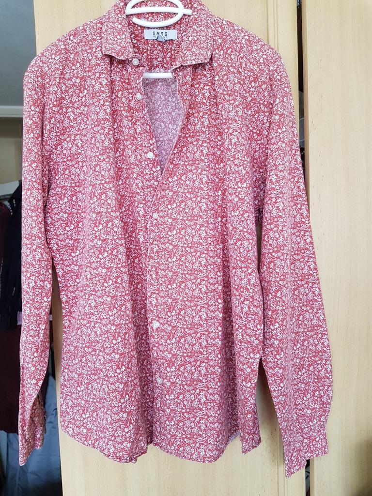 SMOG overhemd, Overige kleuren, Maat 46/48 (XL) of groter, Ophalen of Verzenden, Zo goed als nieuw