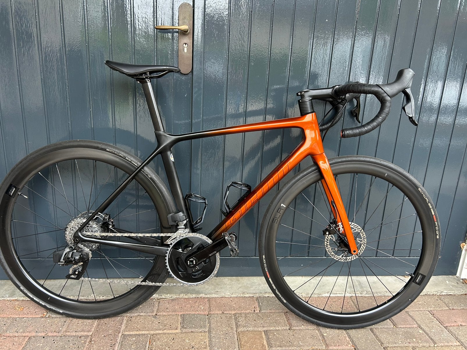 Giant TCR Pro Sram Rival AXS 12 sp vol carbon powermeter, Fietsen en Brommers, Fietsen | Racefietsen, Ophalen, Carbon, Giant, Zo goed als nieuw