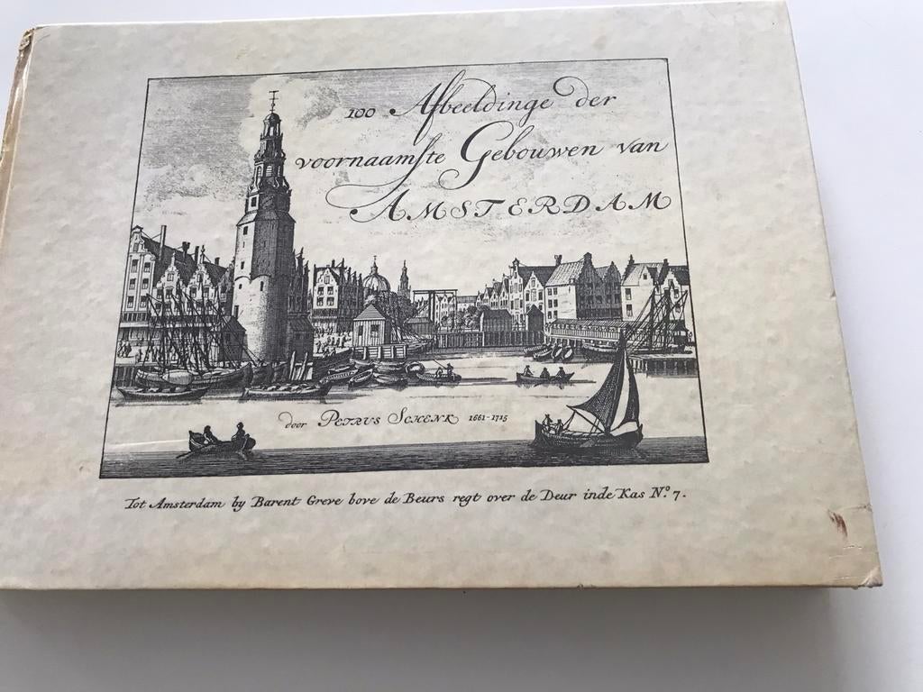 Oud boek Amsterdam 100 afbeeldingen, Boeken, Geschiedenis | Stad en Regio, Ophalen of Verzenden, Gelezen