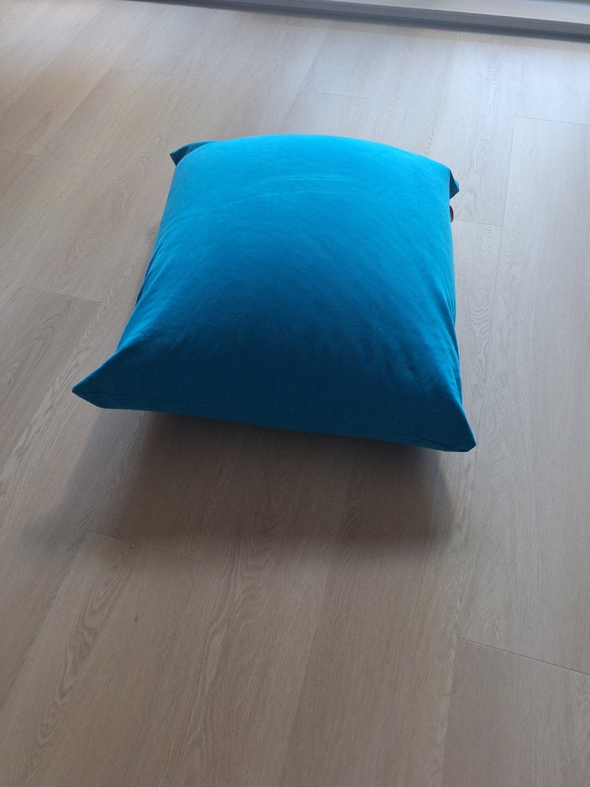 Blauwe zitzak - Comfortabel en stijlvol, Huis en Inrichting, Ophalen, Zo goed als nieuw, Blauw, Zitzak