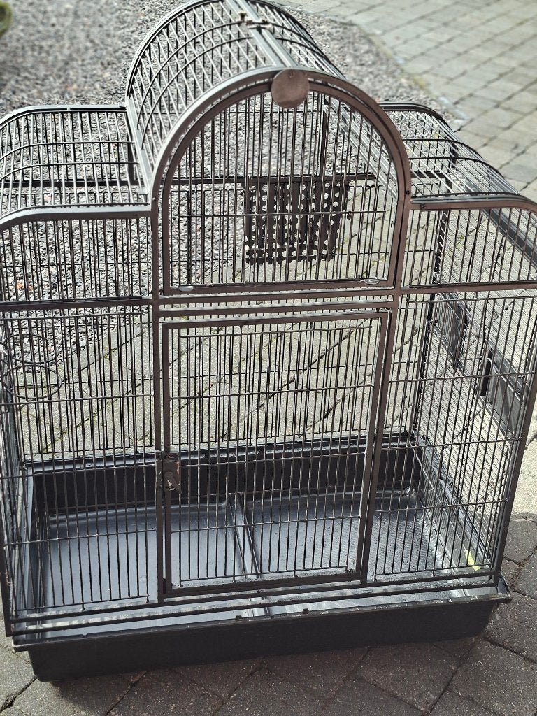 Vogelkooi, Ophalen, Gebruikt, Metaal, Vogelkooi