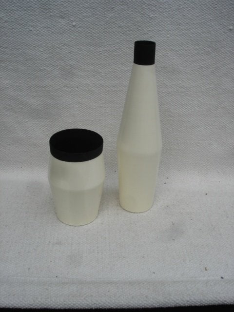 Set vazen ikea glittrig / Ingegerd Råman Z.G.A.N., 29 cm, Meerkleurig, Ophalen of Verzenden, Zo goed als nieuw