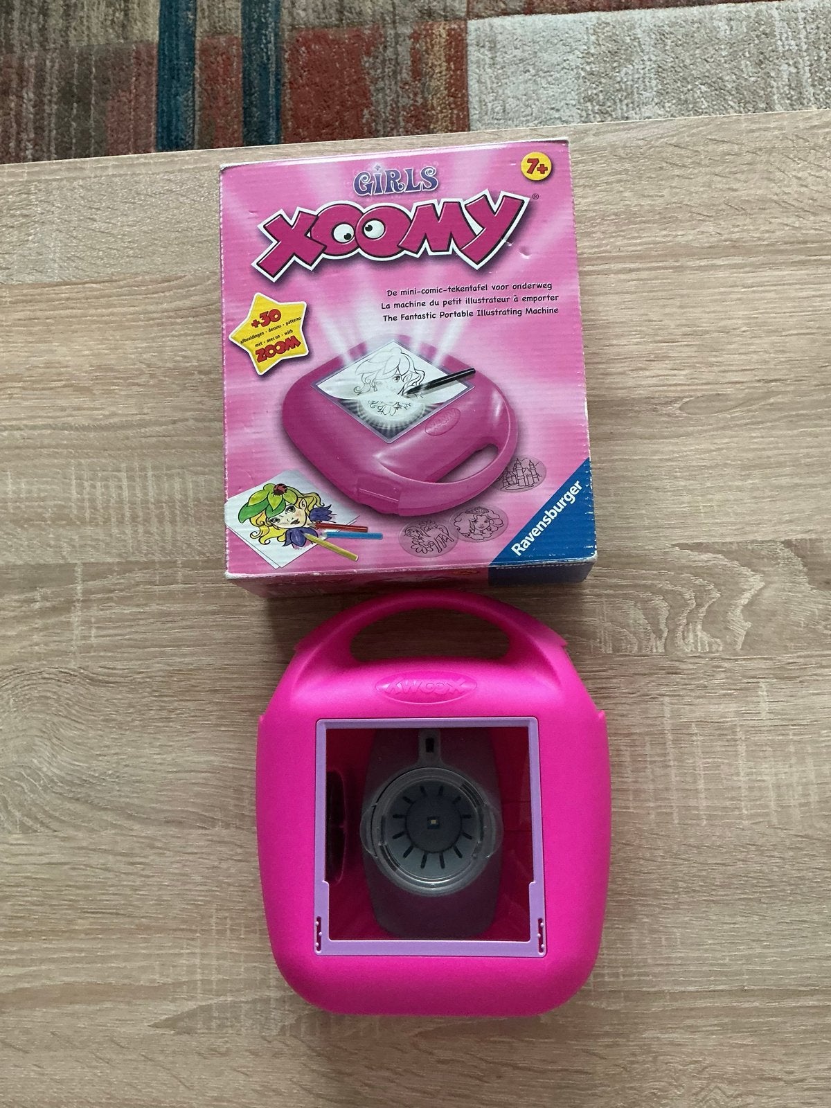 Ravensburger Xoomy Girls mini-comic tekentafel, Ophalen, Zo goed als nieuw, Knutselen, Met licht