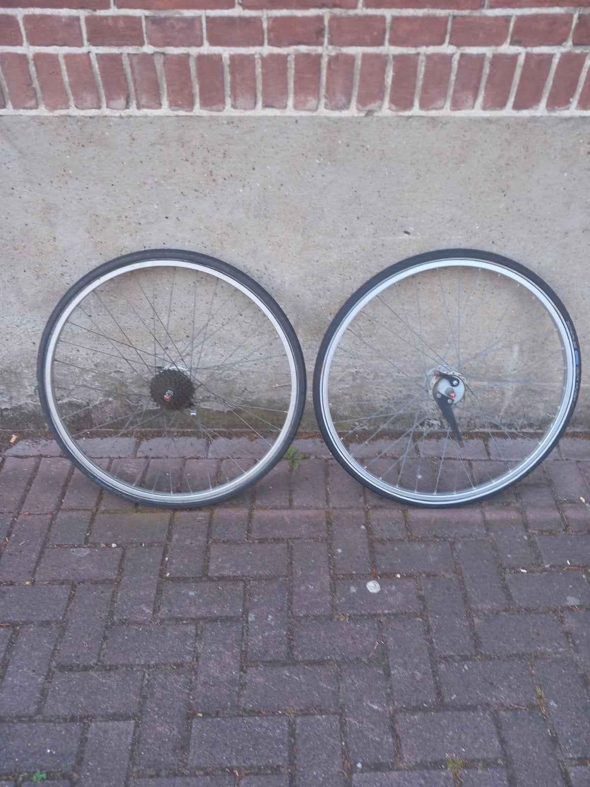 Gazelle 28 inch voor- en achterwiel met trommelremmen, Fietsen en Brommers, Toerfiets, Gebruikt, Staal, Gazelle
