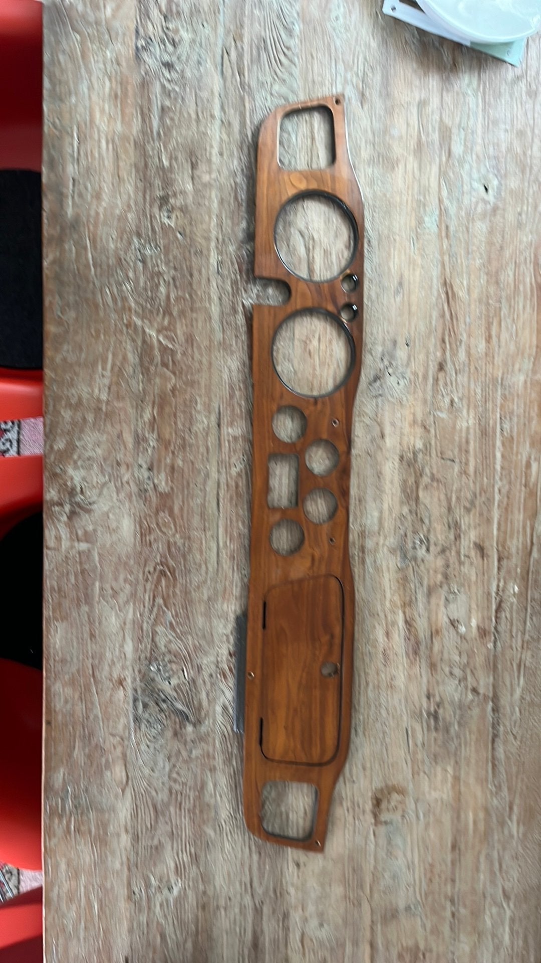 Triumph TR4A houten dashboard., Auto-onderdelen, Ophalen of Verzenden, Triumph