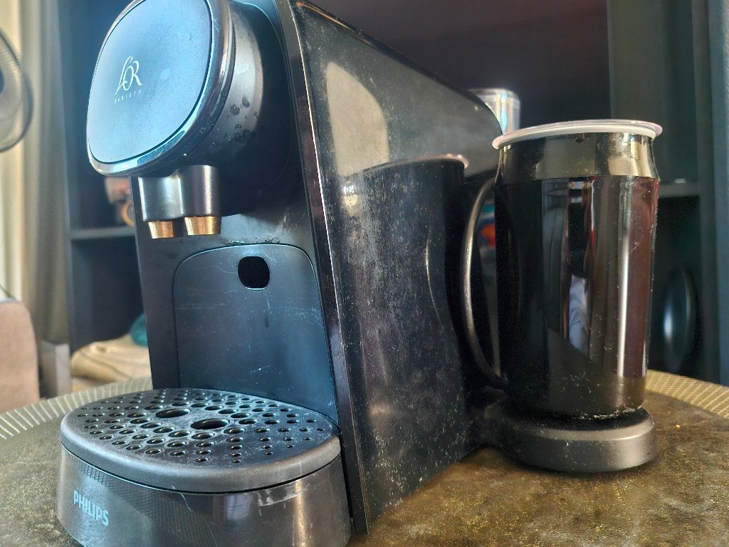 Phillips L'or Barista, Gebruikt, Ophalen of Verzenden, Combi, 2 tot 4 kopjes