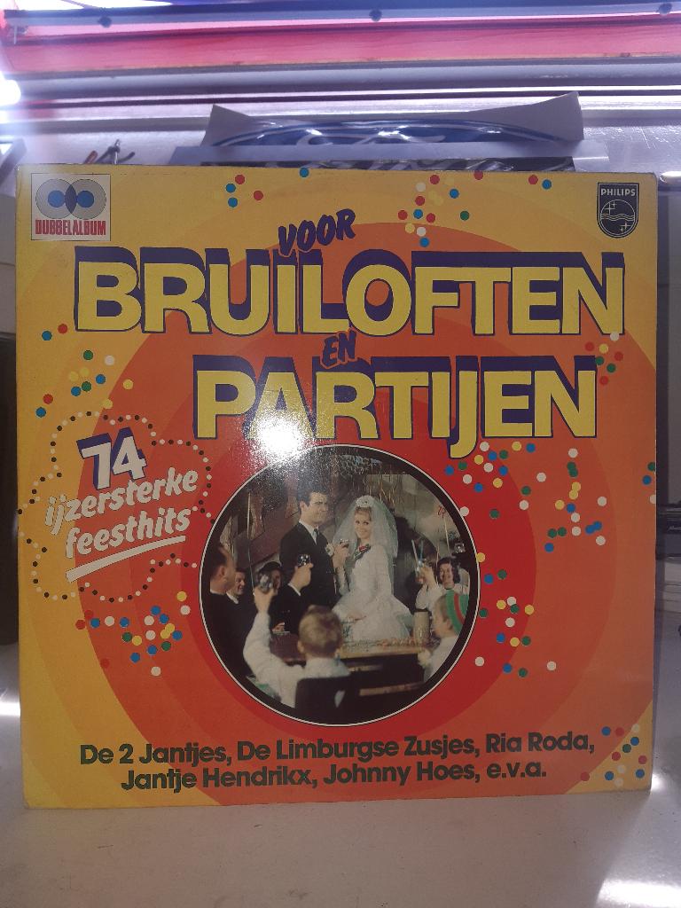 Voor bruiloften en partijen 2 lp's (Z213-50), Cd's en Dvd's, Vinyl | Verzamelalbums, Ophalen of Verzenden, Zo goed als nieuw, Overige formaten