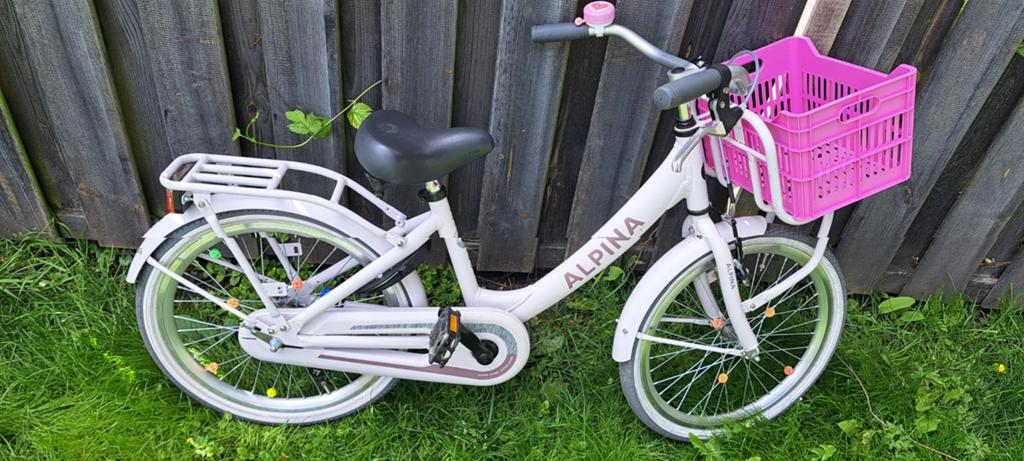 Roze Alpina Clubb meisjes fiets, 20 inch, Ophalen, Zo goed als nieuw, 20 inch
