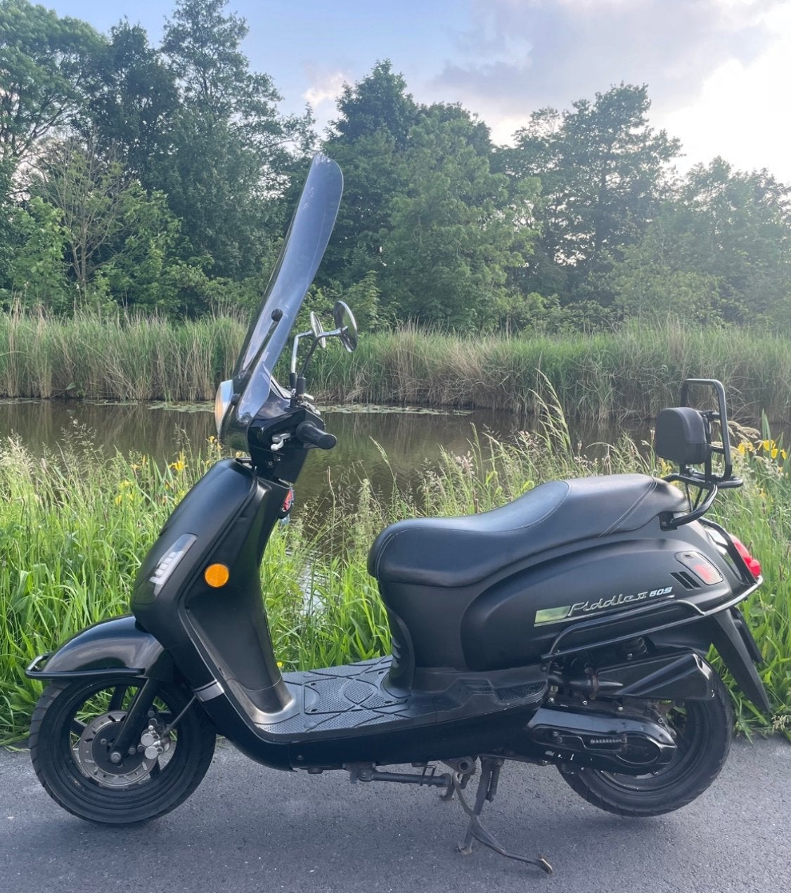 Sym Fiddle 2 4t 2019 ( of ruilen met hanway raw/scrambler), Ophalen, Gebruikt, Benzine, Fiddle