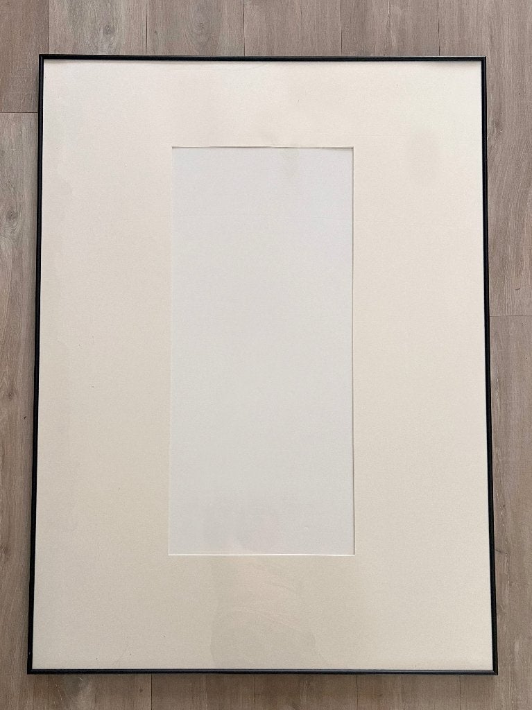 Grote lijst, kunststof, Ophalen, Kunststof, Gebruikt, Ingelijst werk