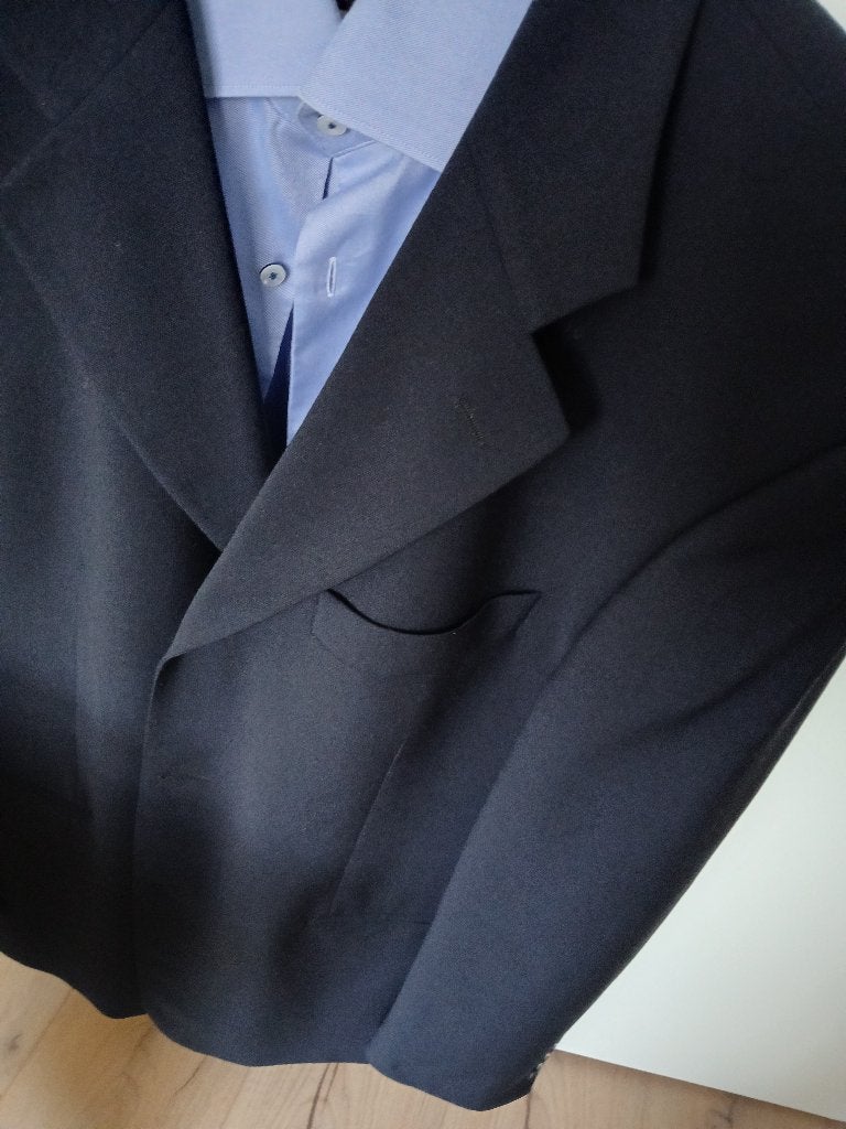 Mooi blauw colbert van WE, maat 52, Kleding | Heren, Kostuums en Colberts, Maat 52/54 (L), WE, Blauw, Ophalen of Verzenden