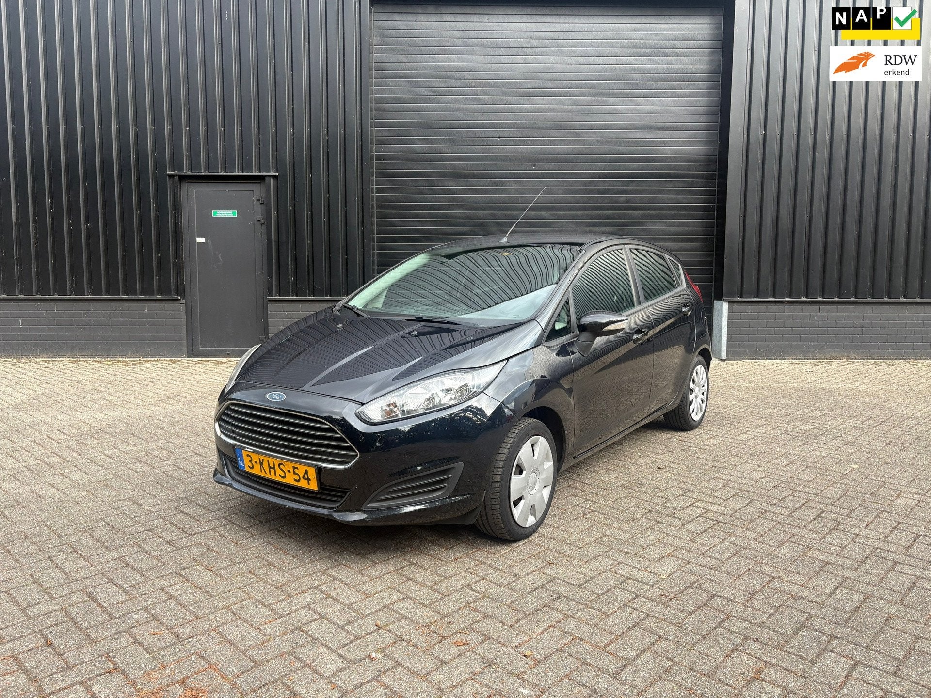 Ford Fiesta 1.0 Champion 48KW/65PK 5D AIRCO NAP, Euro 5, 525 kg, Origineel Nederlands, Bedrijf