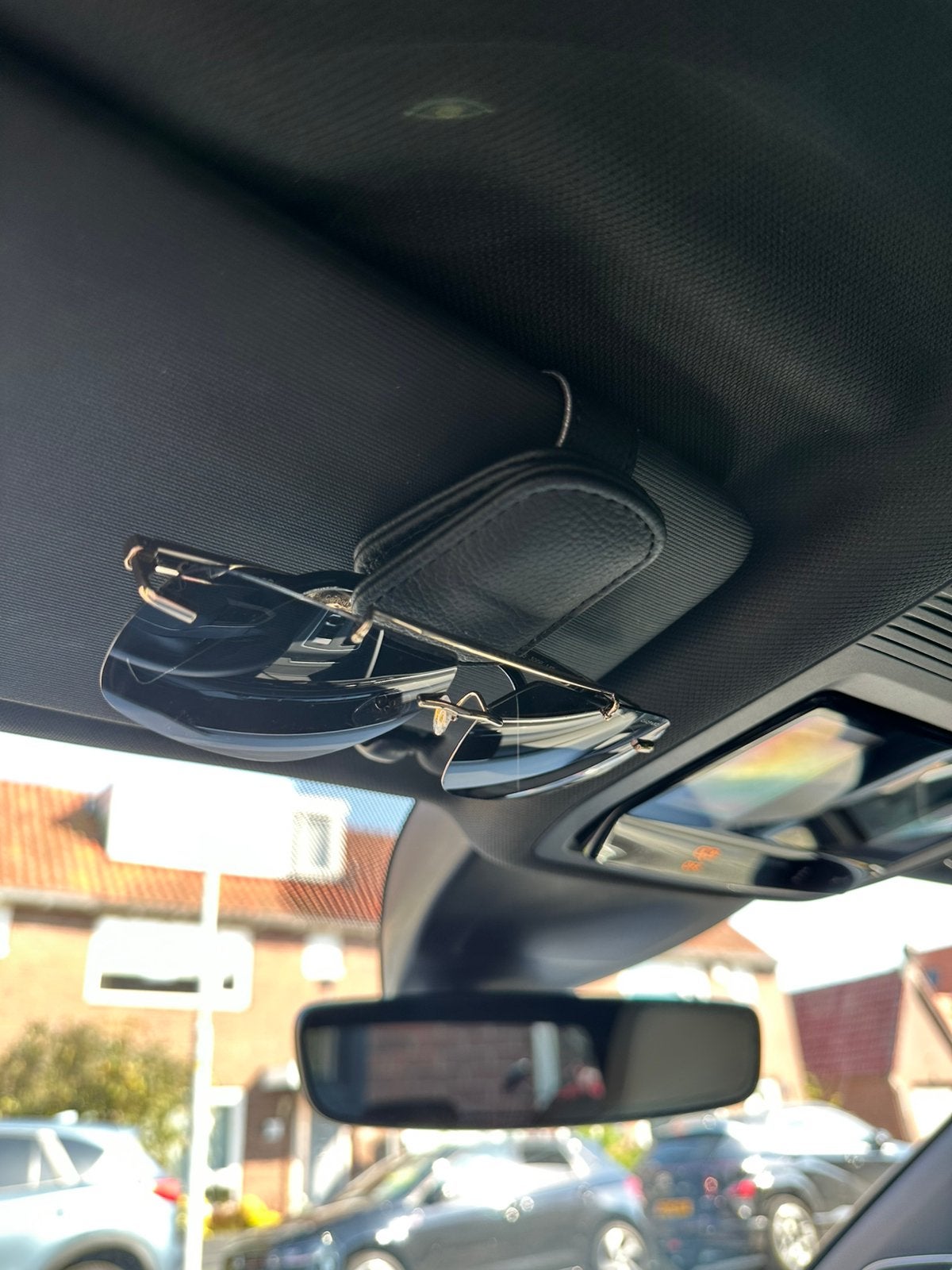 Zonnenbril houder auto zonnenklep, Ophalen of Verzenden, Nieuw