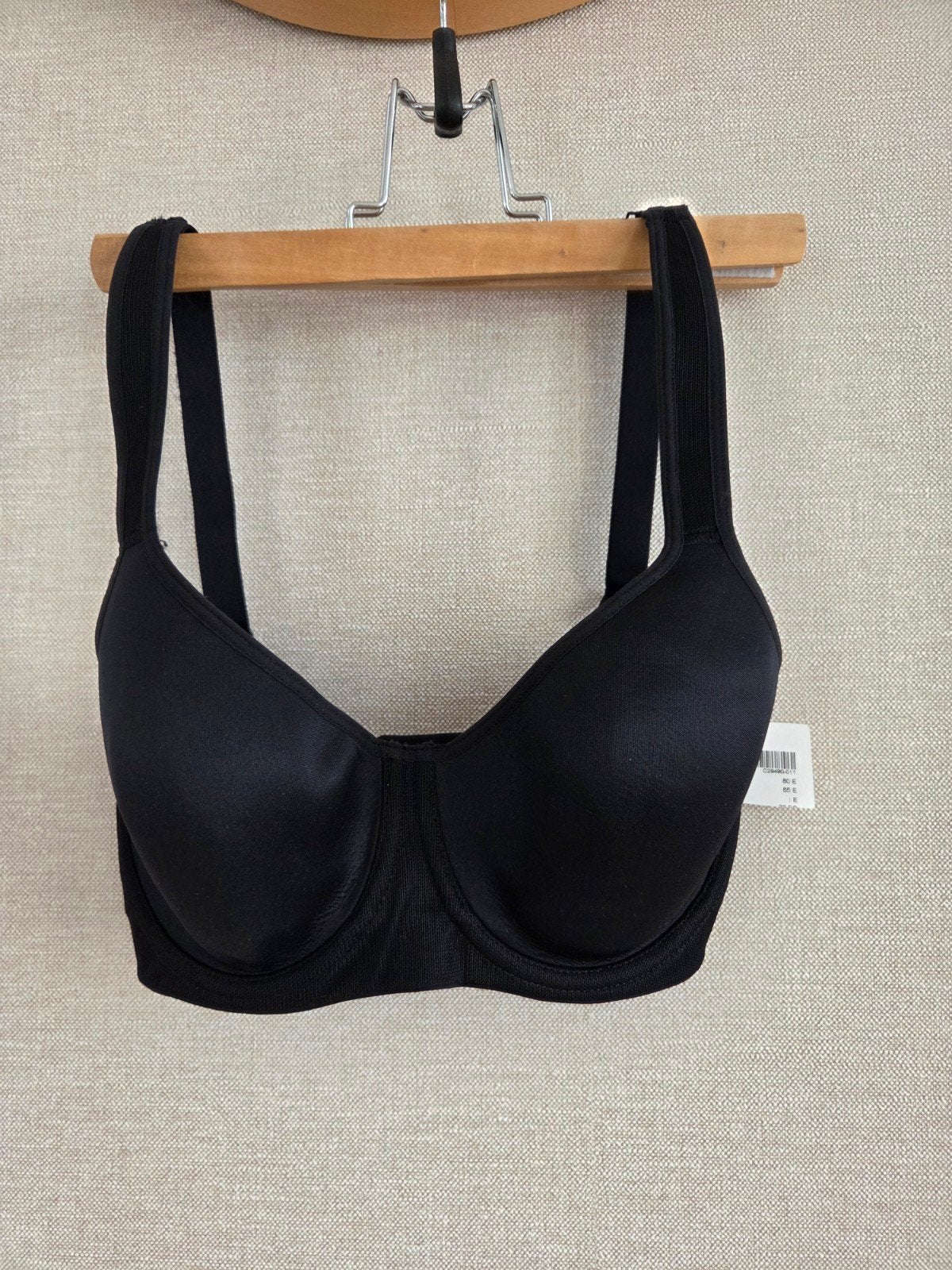 NEW Chantelle High-Impact Sportbeha Zwart - Maat EU 65E, Chantelle, Ophalen of Verzenden, Zwart, BH