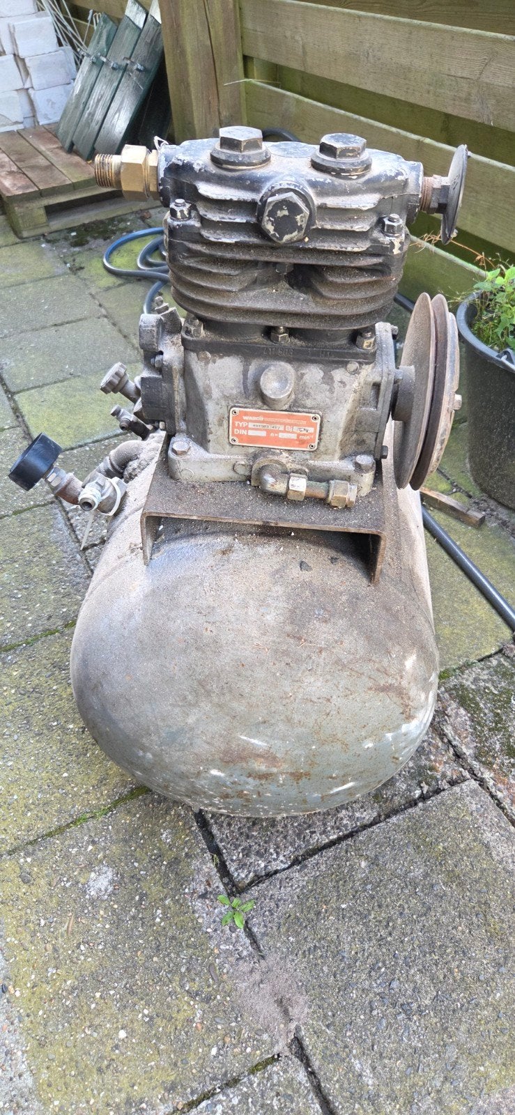 zelf bouw compressor, Doe-het-zelf en Verbouw, 100 liter of meer, Ophalen