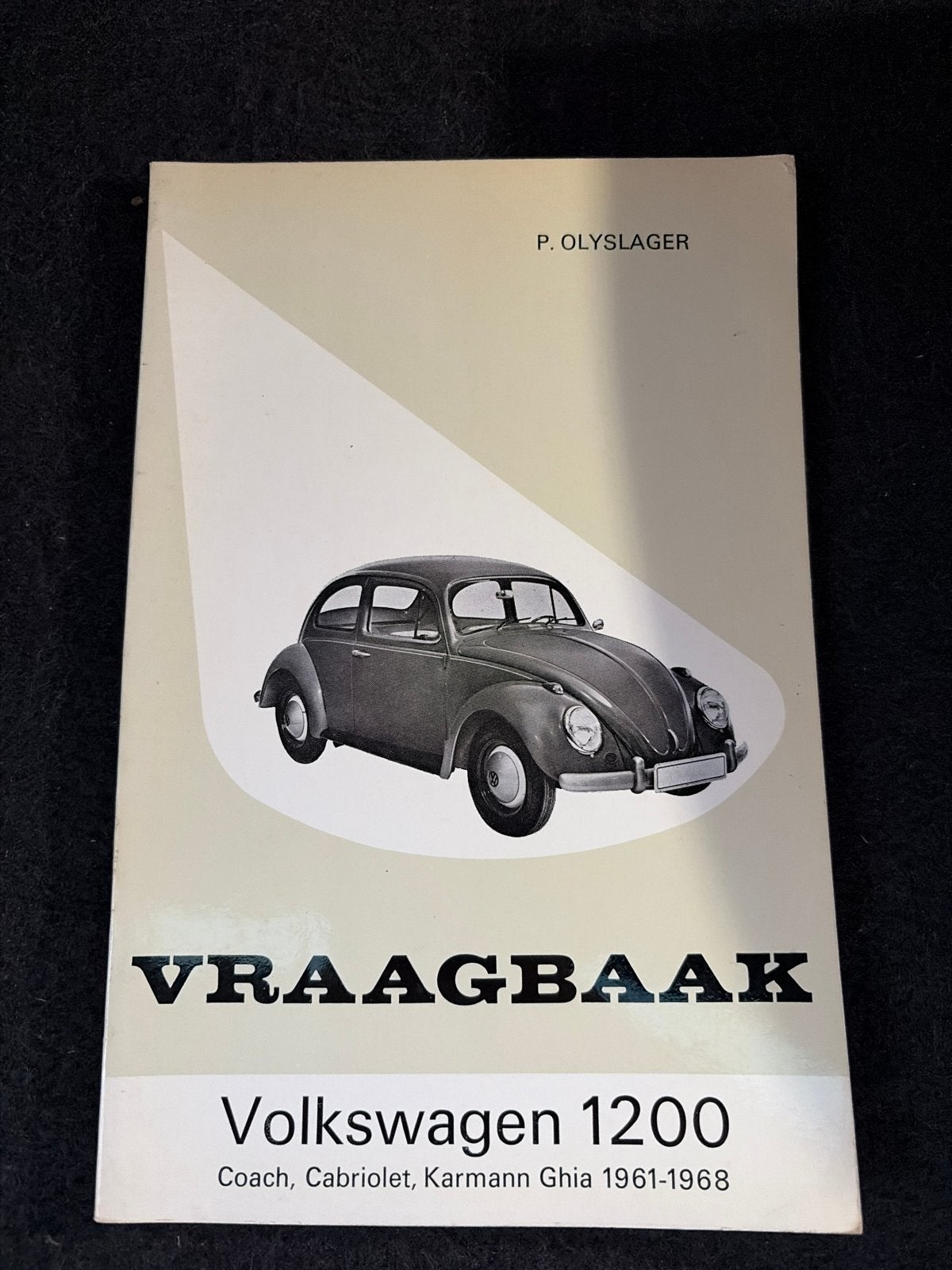 Vraagbaak Volkswagen 1200 Coach, Cabriolet, Karmann Ghia, Ophalen of Verzenden, Gelezen, Volkswagen