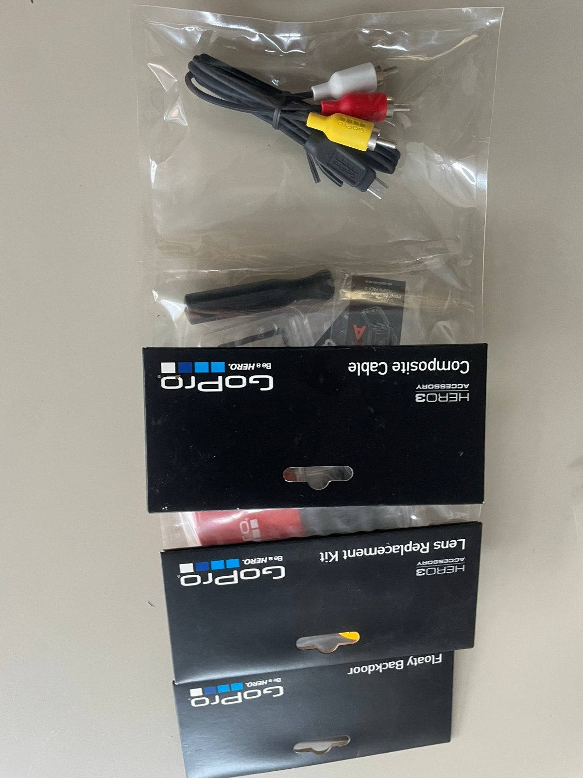 GoPro HERO3 Accessoires Bundel: Nieuw in Verpakking, Ophalen of Verzenden, Nieuw, GoPro